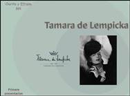 <BR/>Primera presentacion-Tamara de Lempicka