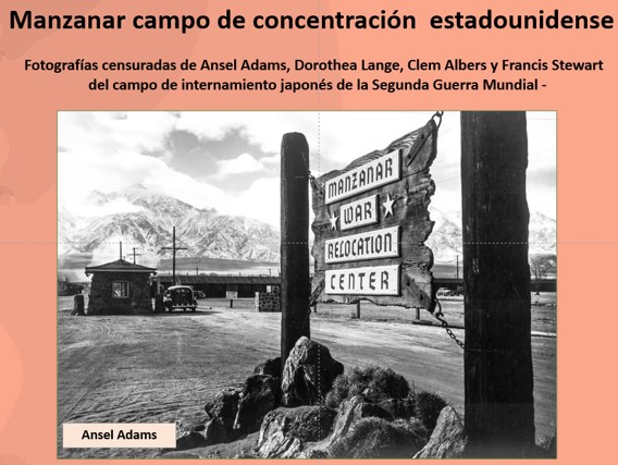 Estados Unidos<BR/>Manzanar campo de concentración