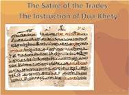 The Instruction of Dua-Khety